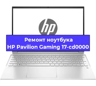 Чистка от пыли и замена термопасты на ноутбуке HP Pavilion Gaming 17-cd0000 в Самаре